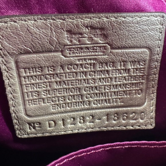 Coach Madison Sophia Gathered Leather Convertible Satchel - Picture 8 of 9